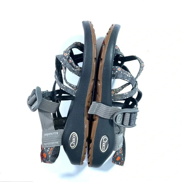 Chaco Women’s Zx2 Classic Creed Golden Grey Sandals - Picture 6 of 6